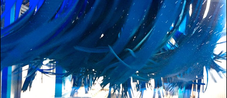 Hauptwäsche Nachtrocknung in der TopWash Autowaschstraße