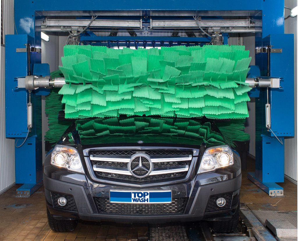 Poliertrocknung in der TOP WASH Autowaschstraße Bad Nauheim